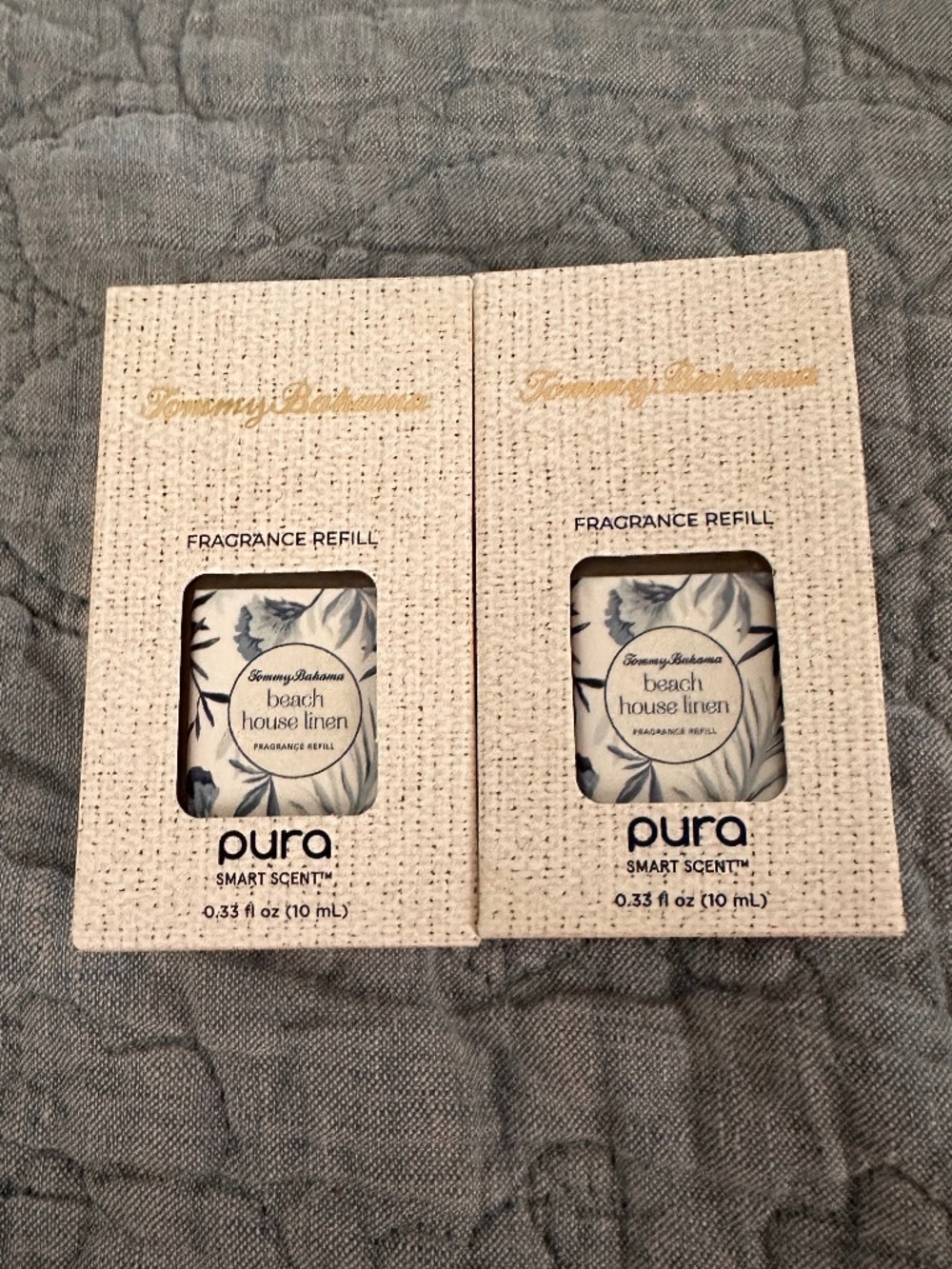 2 PURA Smart Scent - Refills - Tommy Bahama BEACH HOUSE LINEN - BRAND NEW